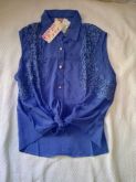 Blusinha com Nó Tam. M/G